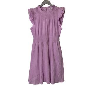 J. Crew Flutter Sleeve Dress